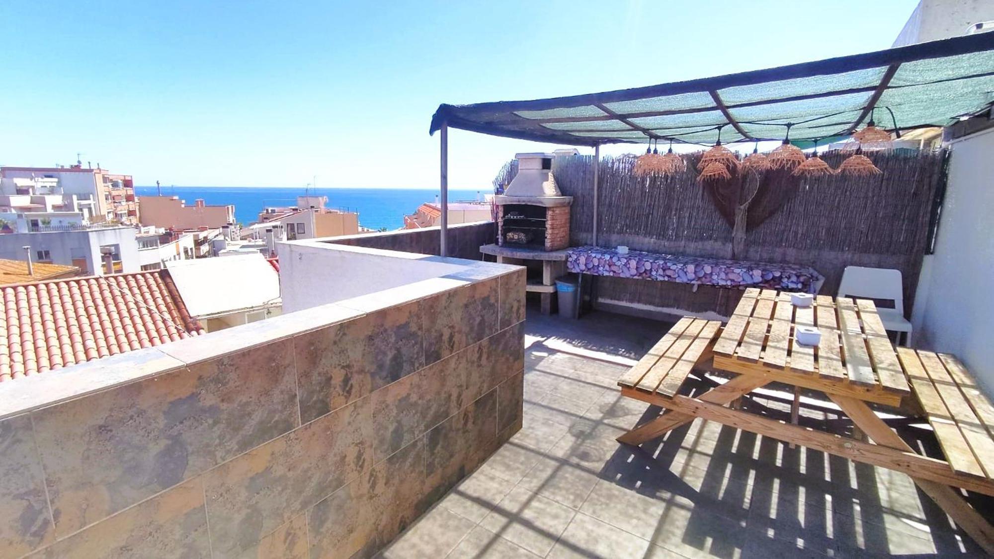 Claire Seaview & Beach-Apartment Montgat Exterior foto