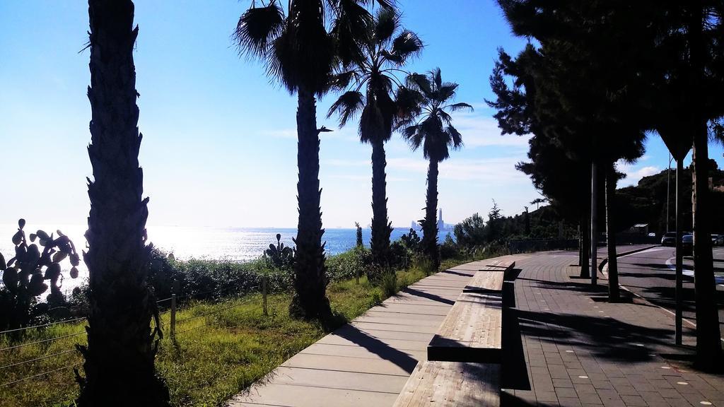 Claire Seaview & Beach-Apartment Montgat Exterior foto